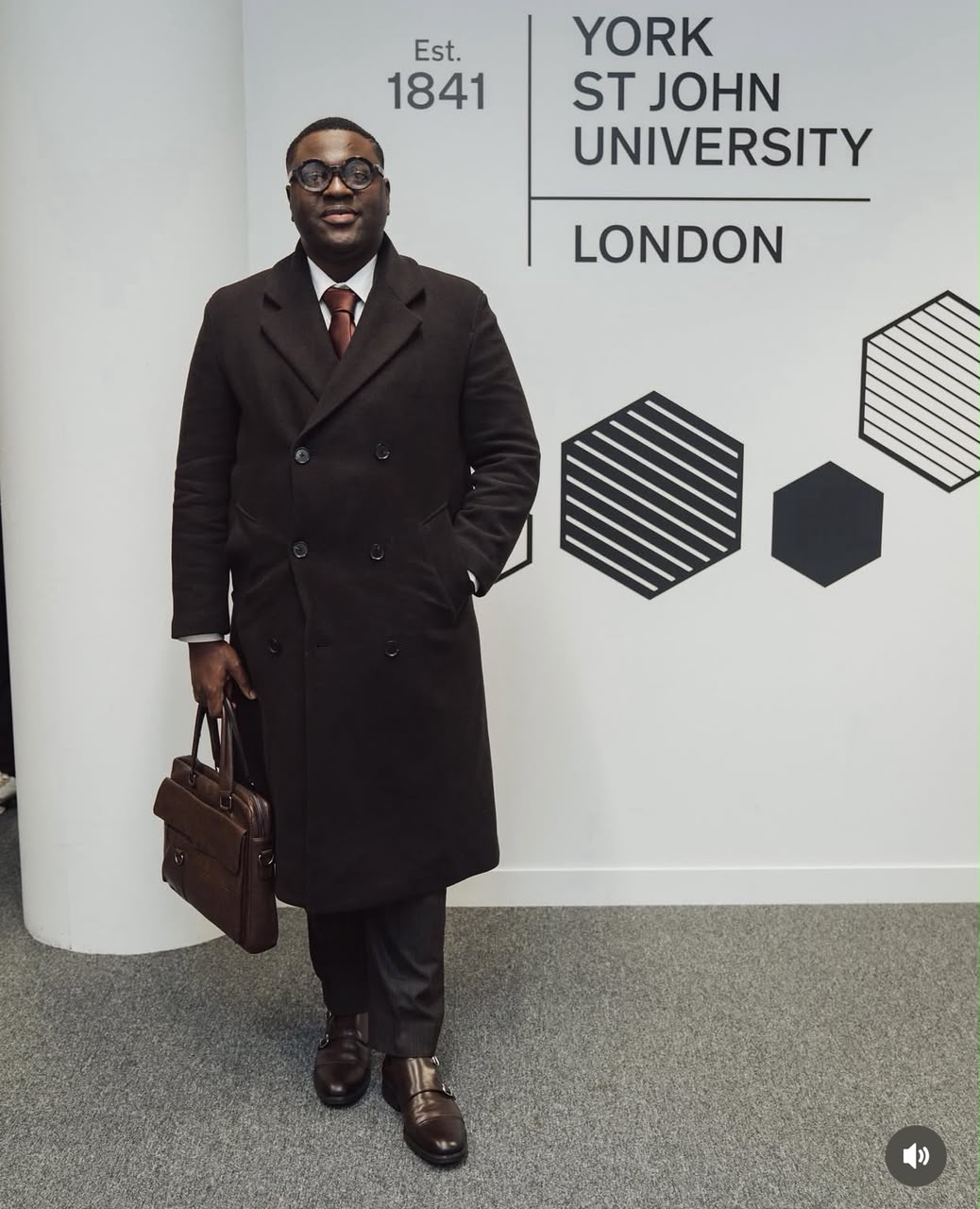 Prince Fuhad Oloto at York St John University London